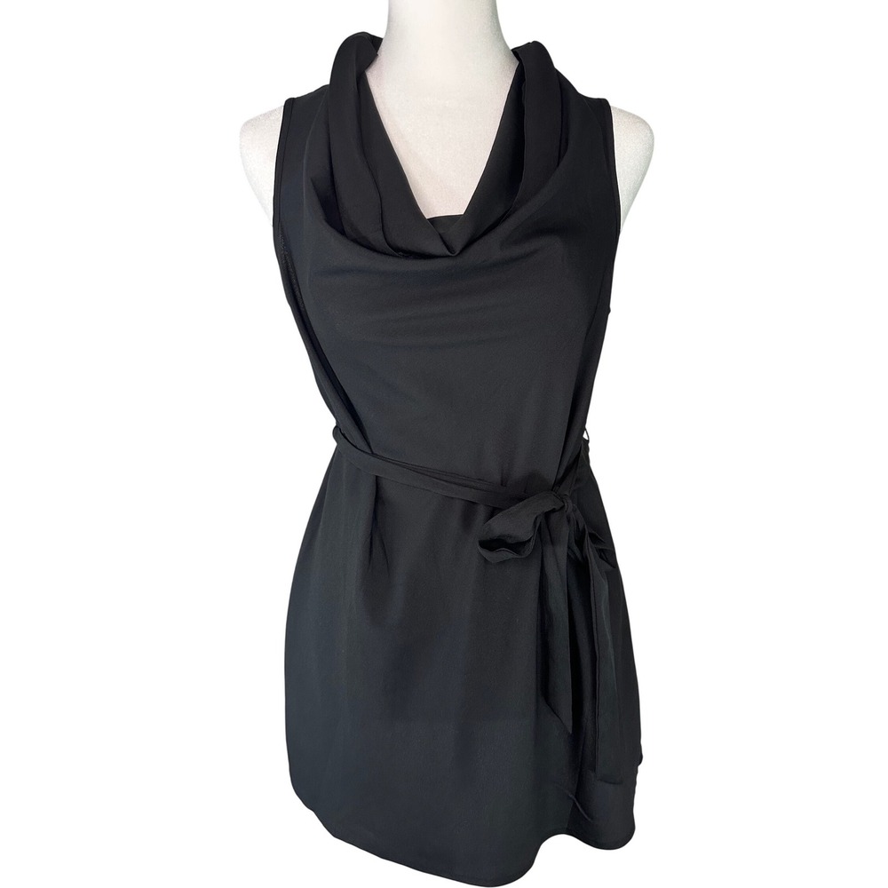 Motherhood Maternity Black Tank Blouse Size Small